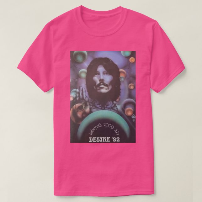 Desire 92 Old school Rave Flyer T Shirt (Design framsida)