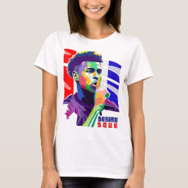 Desire Doue WPAP Porträtt  T Shirt