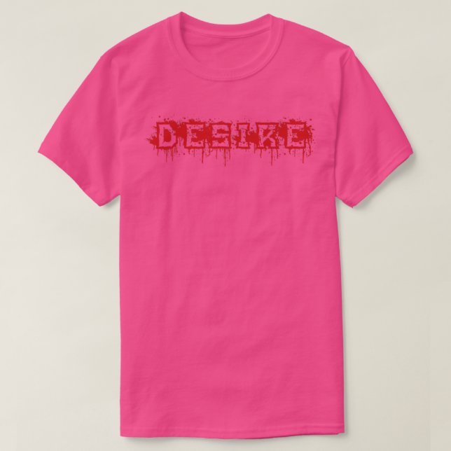 Desire First Namn Halloween Costume Personlig  T Shirt (Design framsida)