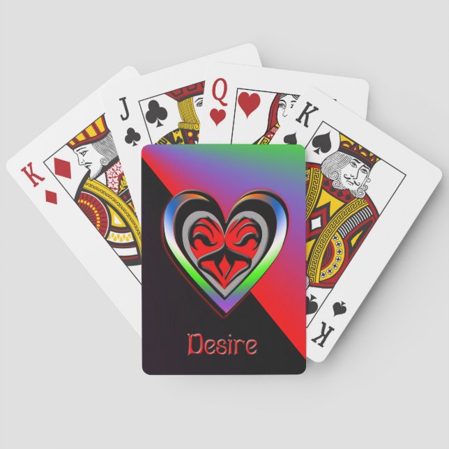 Desire Spelkort (Baksidan)