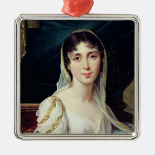 Desiree Clarydrottning av sverigen, 1807 Julgransprydnad Metall