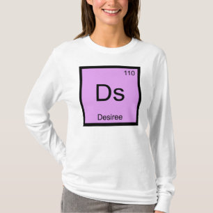 Desiree Namn kemi Inslag Periodic Bord T Shirt