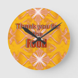 Desk Organizer Rund Klocka