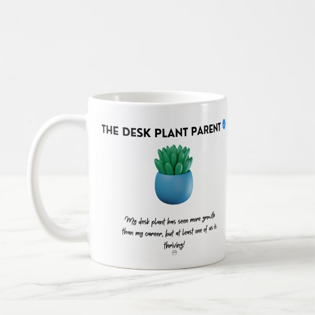 Desk Plant Parent Kaffemugg (Vänster)