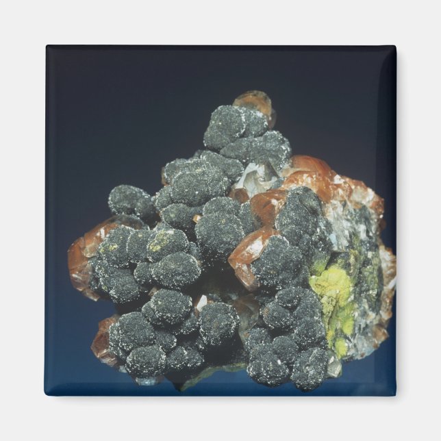 Deskloizit på Calcite Magnet (Framsidan)