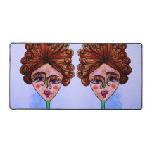 Deskmat (Whimsical Woman)