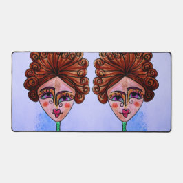 Deskmat (Whimsical Woman)