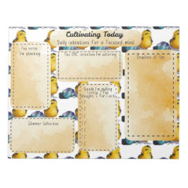 Desktop Journal - Daily Intention Anteckningsblock