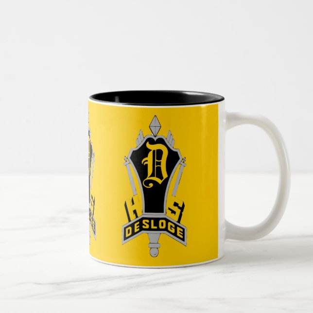 DESLOGE HIGH SCHOOL Två-Tonad MUGG (Höger)