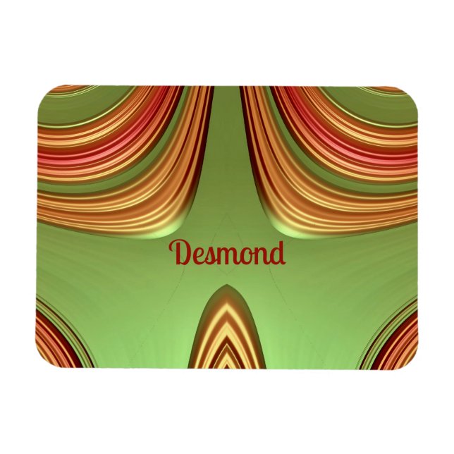 DESMOND ~ BARNS KONST  ~ Original Fraktal ~ Magnet (Horisontell)