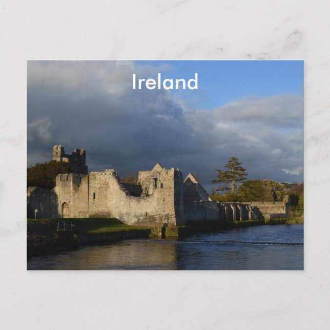 Desmond Castle i Adare Ireland Vykort (Framsida)
