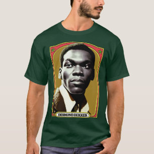 Desmond Dekker 70s Reggae Original Design T Shirt