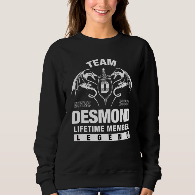 Desmond-lagets livstidsmedlem   t shirt (Framsida)