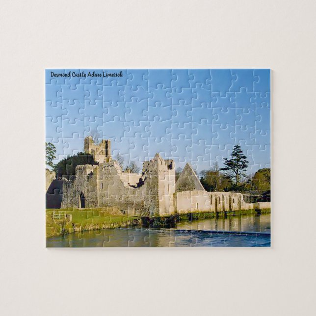 Desmonds slott Adare Limerick Pussel (Horisontell)
