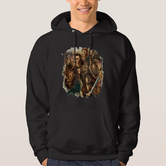 DESOLATION AV SMAUG™-tecken Sweatshirt Med Luva (Framsida)