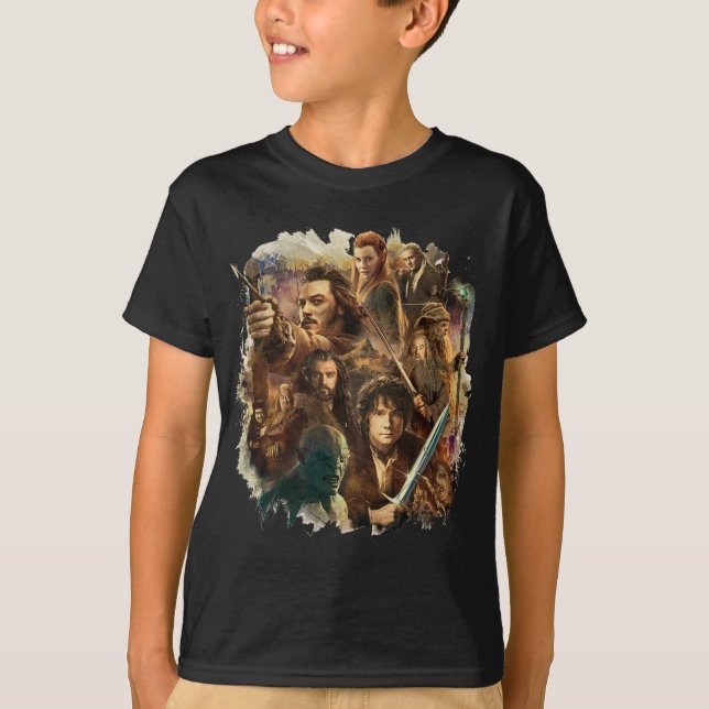 DESOLATION AV SMAUG™-tecken T-shirt (Framsida)