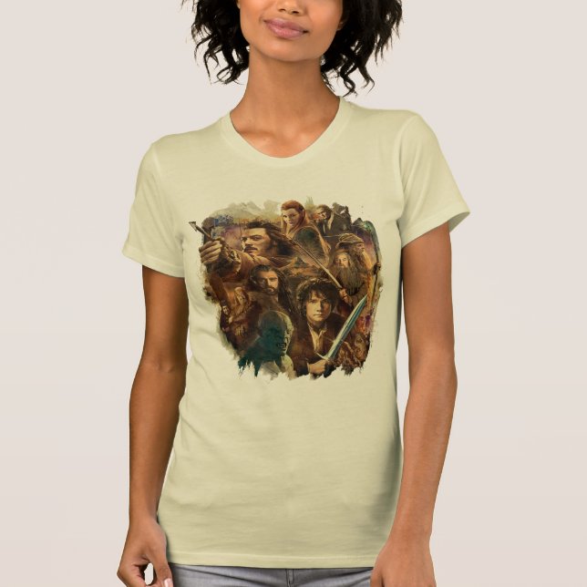 DESOLATION AV SMAUG™-tecken T Shirt (Framsida)