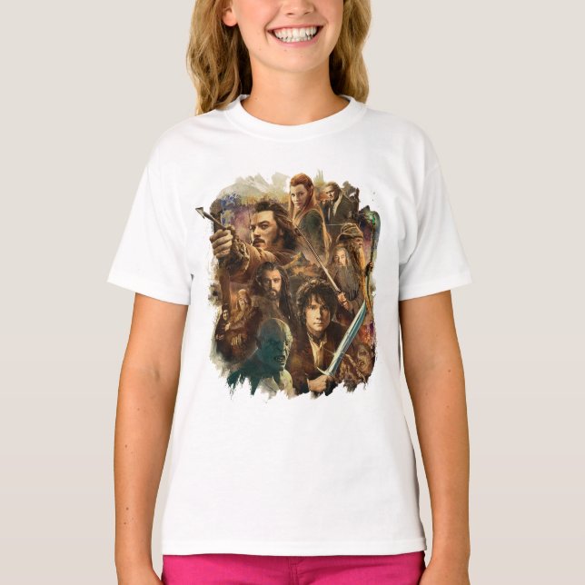 DESOLATION AV SMAUG™-tecken Tee Shirt (Framsida)