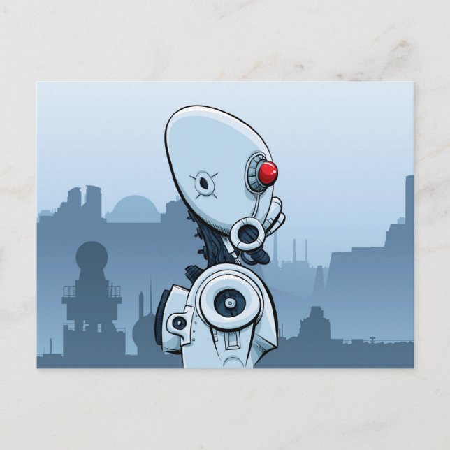 Desolation Robot Vykort (Framsida)