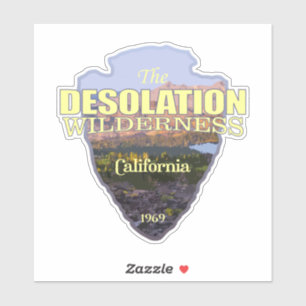 Desolation WA (pilhuvud) Klistermärken