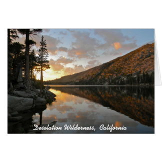Desolation Wilderness, CA Hälsningskort