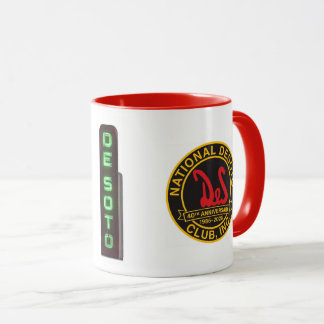 DeSoto Club Logos 2026-årsjubileum Mugg