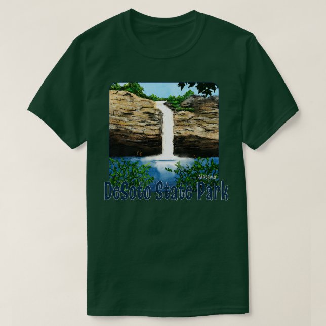 DeSoto State Park Alabama T Shirt (Design framsida)