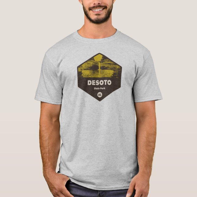 DeSoto State Park Alabama T Shirt (Framsida)