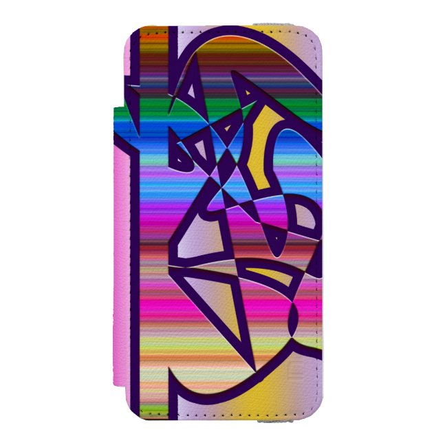 Despair and Sadness 1 Incipio iPhone Wallet Skal (Folio Framsidan)