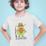 Desperado Desperado Cowboy Funny Avocado T Shirt<br><div class="desc">Den här designen har skapats med digitalteknik. Det kan vara personlig genom att klicka på anpassningsknappen och ändra färg, lägga till namn, initialer eller ord. Kontakta mig på colorflowcreations@gmail.com om du vill ha denna design på en annan produkt. Köp min ursprungliga abstrakt-akrylmålning för försäljning på www.etsy.com/shop/colorflowart. Se fler av mina...</div>