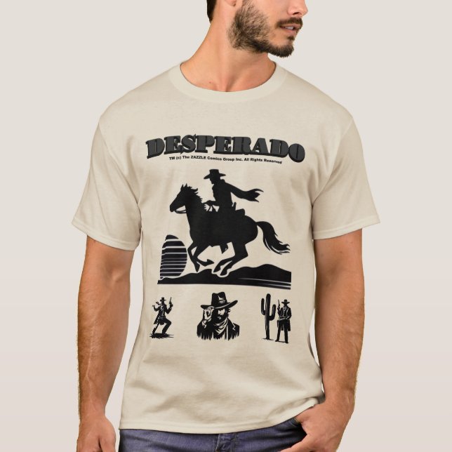 DESPERADO Western T-Shirt (Framsida)
