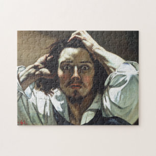 Desperate Man av Gustave Courbet Pussel