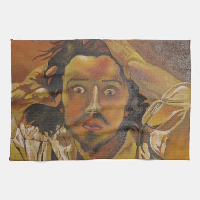 Desperate Man Kökshandduk (Horisontell)