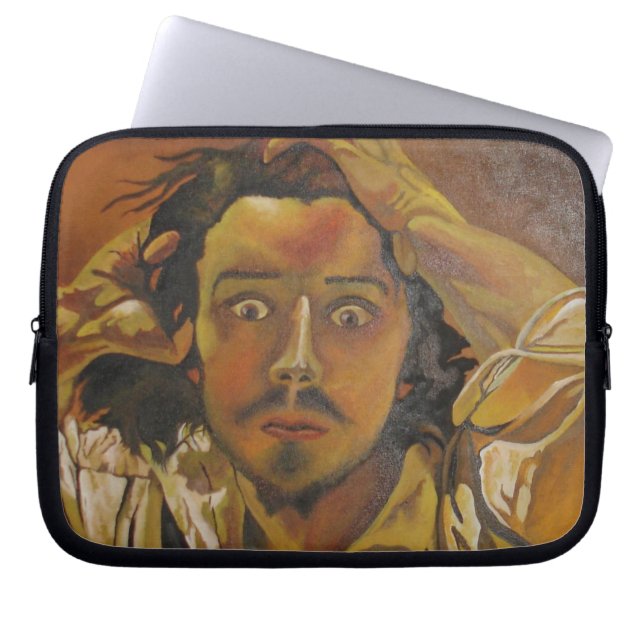 Desperate Man Laptop Sleeve (Framsidan)
