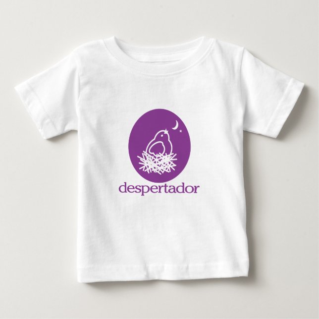 despertador = alarm klocka baby T Tee (Framsida)