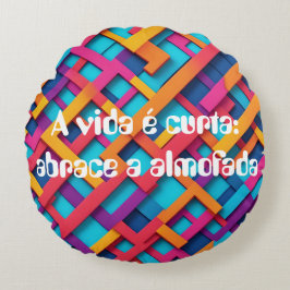 Despertar Vibrante Rund Kudde