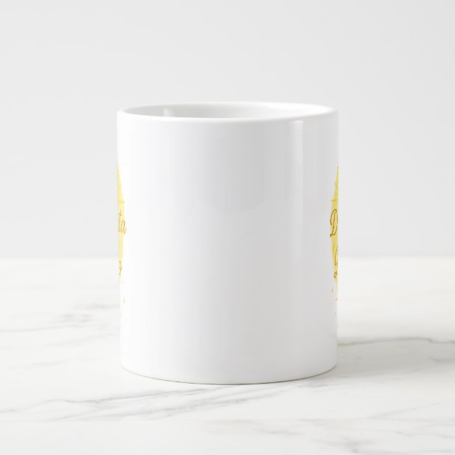 Despierta tu Brillo ✨ | Golden Sunrise Design Jumbo Mugg (Framsidan)