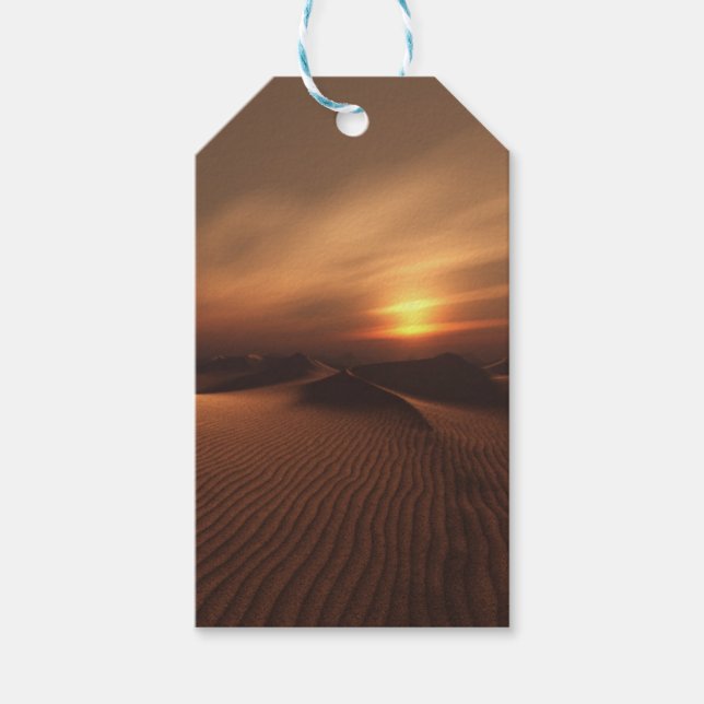 Desrt Rain Presentetikett (Framsidan)