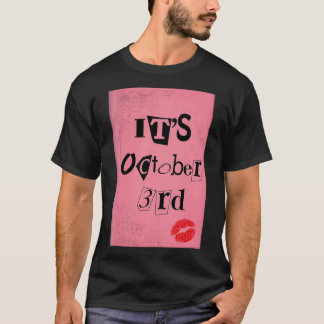 Dess 3:e Elakets flickor i oktober T Shirt