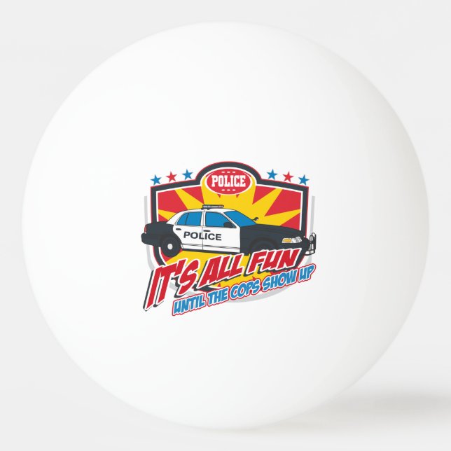 Dess all roliga polis pingisboll (Baksidan)