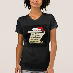 Dess all skojkassalåda Santa gör hans för att Tee Shirt