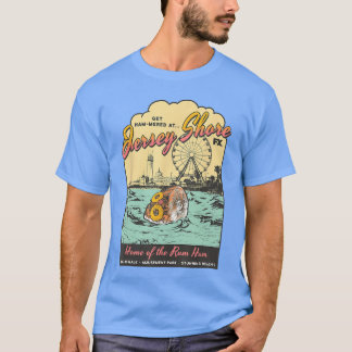 Dess Alltid Soliga Besök The Jersey Shore Hem för T Shirt