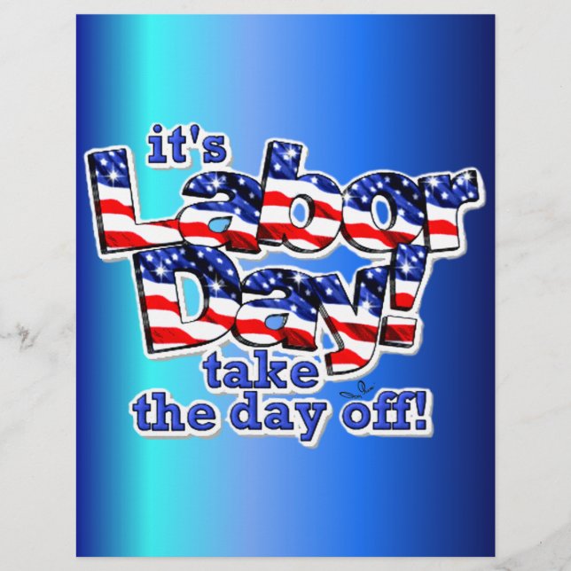 Dess arbetsdag Flyer (Framsidan)