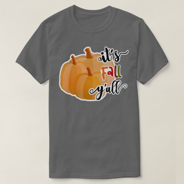 Dess blommande ungpumpkin-grafik på hösten t shirt (Design framsida)