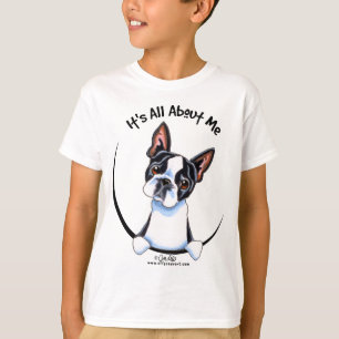 Dess Boston Terrier All omkring mig T-shirt