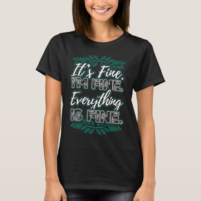 Dess Bra i Bra allt är Bra T Shirt (Framsida)