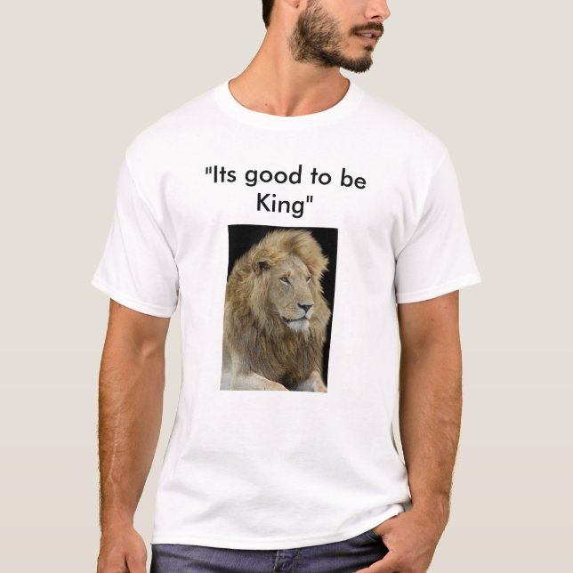 dess bra som är kung, "dess bra som är kung ", tee (Framsida)