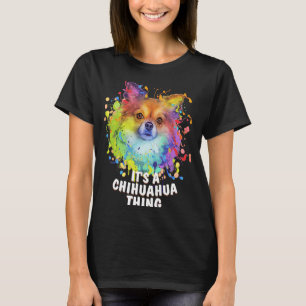 Dess Chihuahua Sak Hund aveln Puppy Humor Chiwa T Shirt