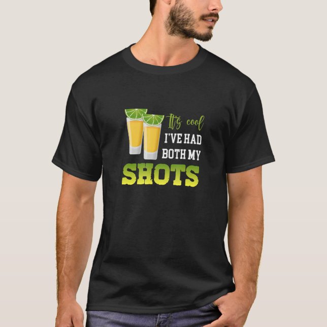Dess Coola Ihar både mina skott Tequila för kvinno T Shirt (Framsida)