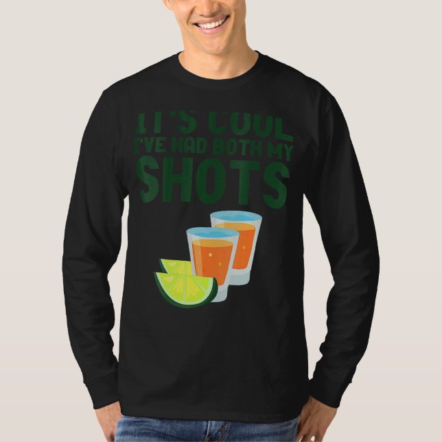 Dess Coola IV har fått både min heta vaccinerade T Shirt (Framsida)